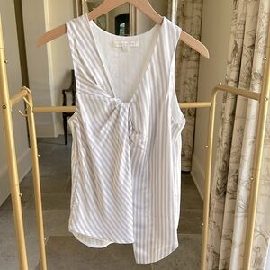Jonathan Simkhai Sleeveless asymmetrical top, XS
